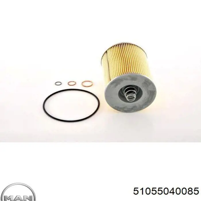 Filtro de aceite MAN 51055040085 precio, desde 11,73 EUR