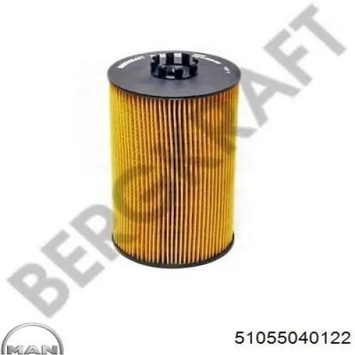 Comprar 51055040122 MAN Filtros de aceite