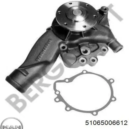 Bomba de agua 51065006612 MAN