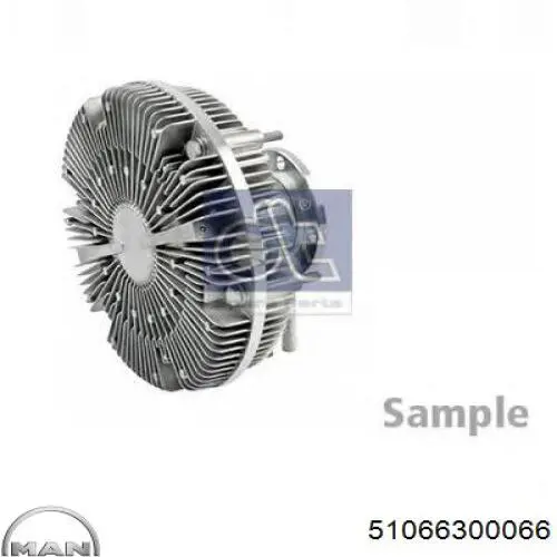 51066300066 MAN embrague, ventilador del radiador