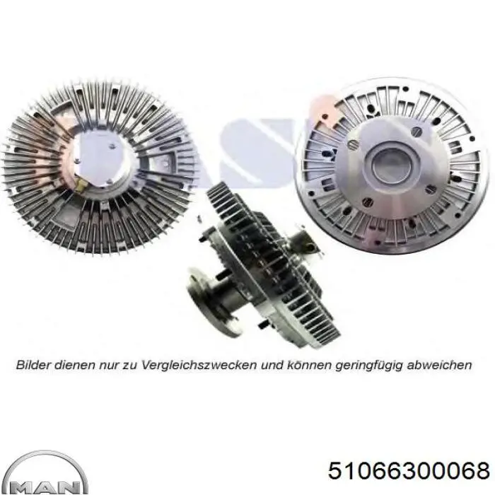 Comprar 51066300068 MAN Embrague viscoso de ventilador