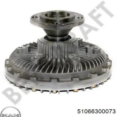 51066300073 MAN embrague, ventilador del radiador