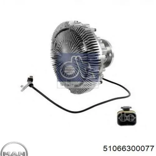 51066300077 MAN Embrague viscoso