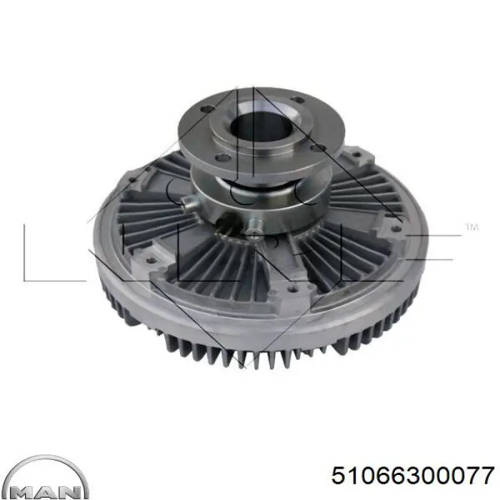 Embrague, ventilador de refrigeración MAN 51066300077 precio, desde 413,75 EUR