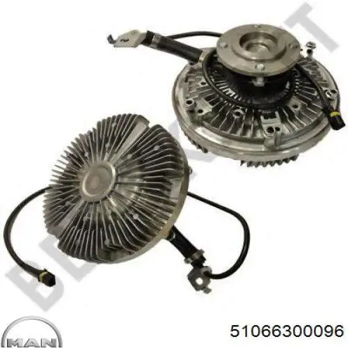 51066300096 MAN embrague, ventilador del radiador