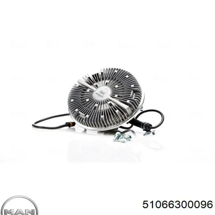 Embrague viscoso de ventilador 51066300096 MAN