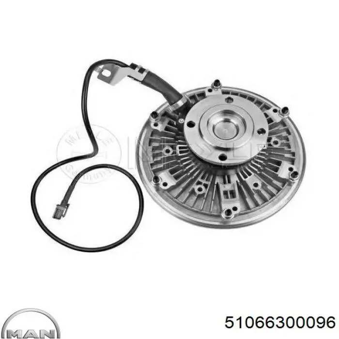 Embrague, ventilador de refrigeración MAN 51066300096 precio, desde 445,07 EUR