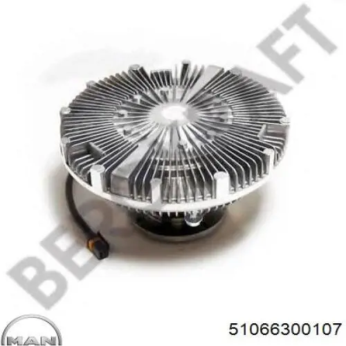 51066300107 MAN embrague, ventilador del radiador