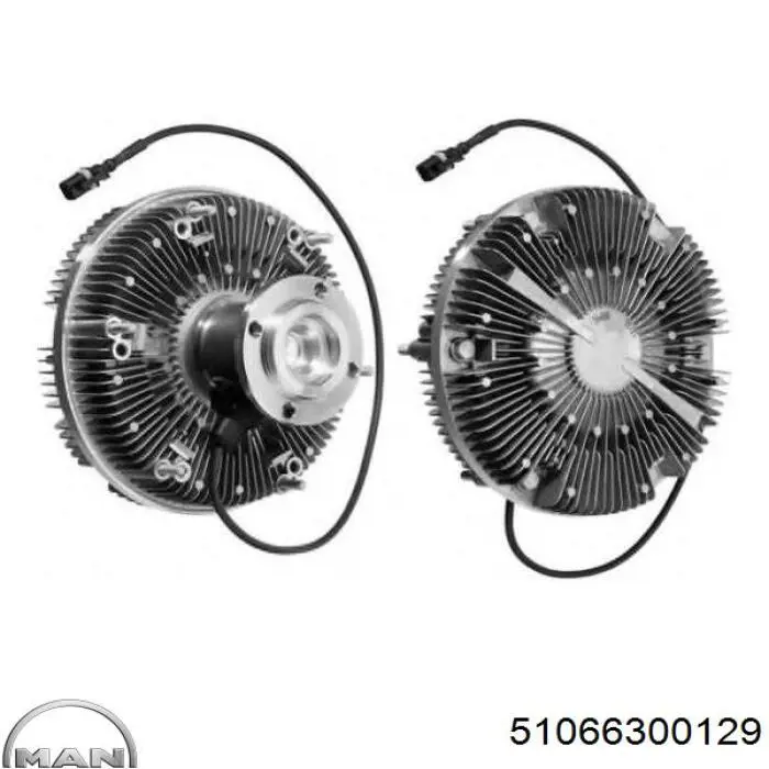 51066300129 MAN embrague, ventilador del radiador