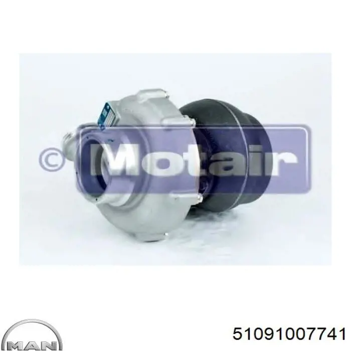 Turbocompresor 51091007741 MAN