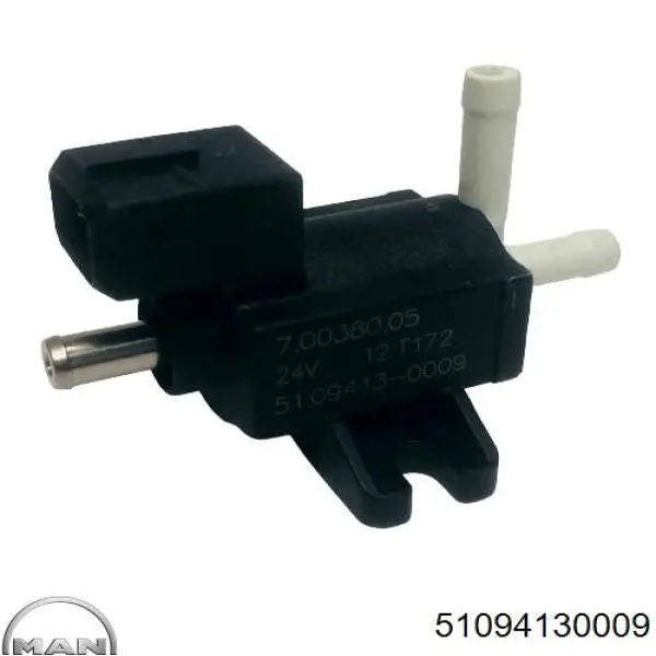Válvula solenoide de control de presión de sobrealimentación 51094130017 MAN
