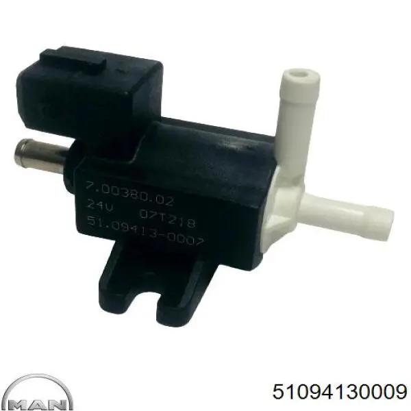Válvula solenoide de control de presión de sobrealimentación 51094130009 MAN