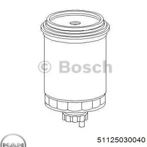 Filtro combustible MAN 51125030040 precio, desde 6,36 EUR