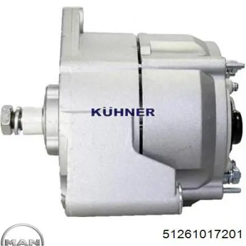 Alternador 51261017201 MAN