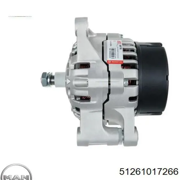 Alternador del motor MAN 51261017266 precio, desde 270,75 EUR