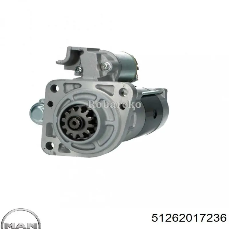 51262017236 MAN motor de arranque