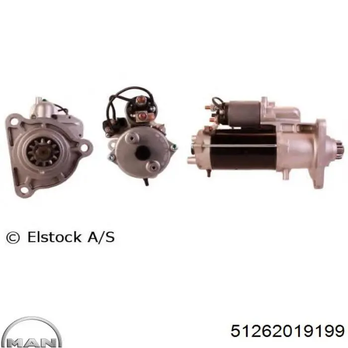 51262019199 MAN motor de arranque