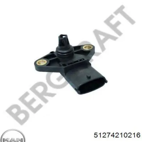 51274210216 MAN sensor de presion de carga (inyeccion de aire turbina)