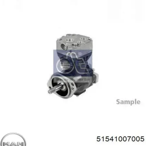 Comprar 51541007005 MAN Compresor de suspensión neumática
