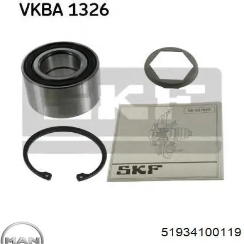 Cojinete de rueda trasero BMW 5 E28