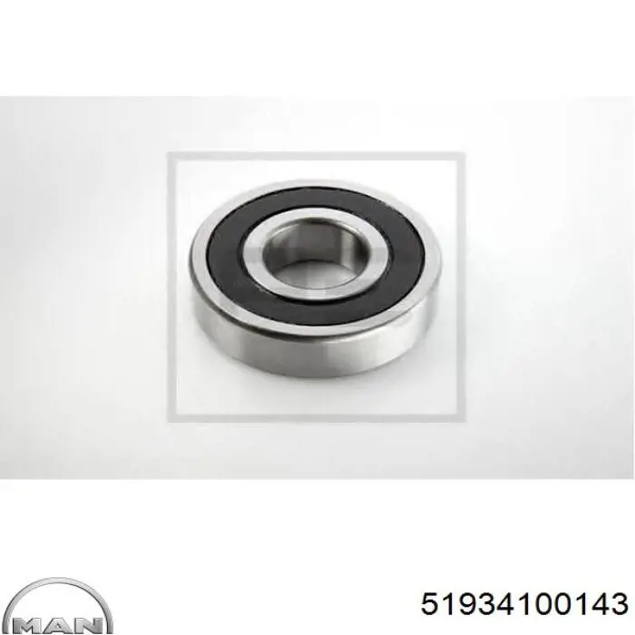 Cojinete piloto del cigüeñal MAN 51934100143 precio, desde 8,49 EUR