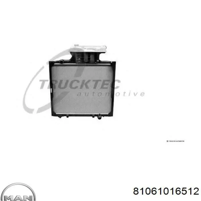 Água radiador MAN 81061016512 precio, desde 598,29 EUR