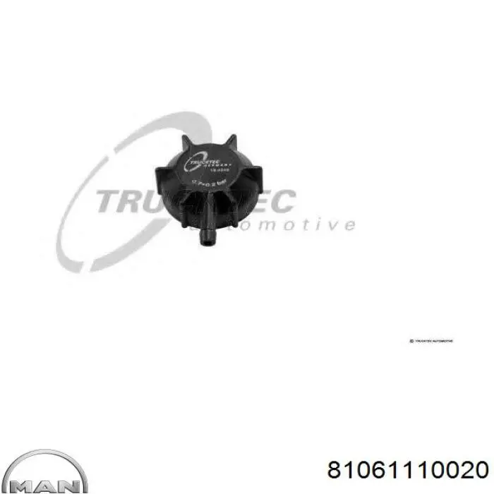 Comprar 81061110020 MAN Tapón depósito de refrigerante
