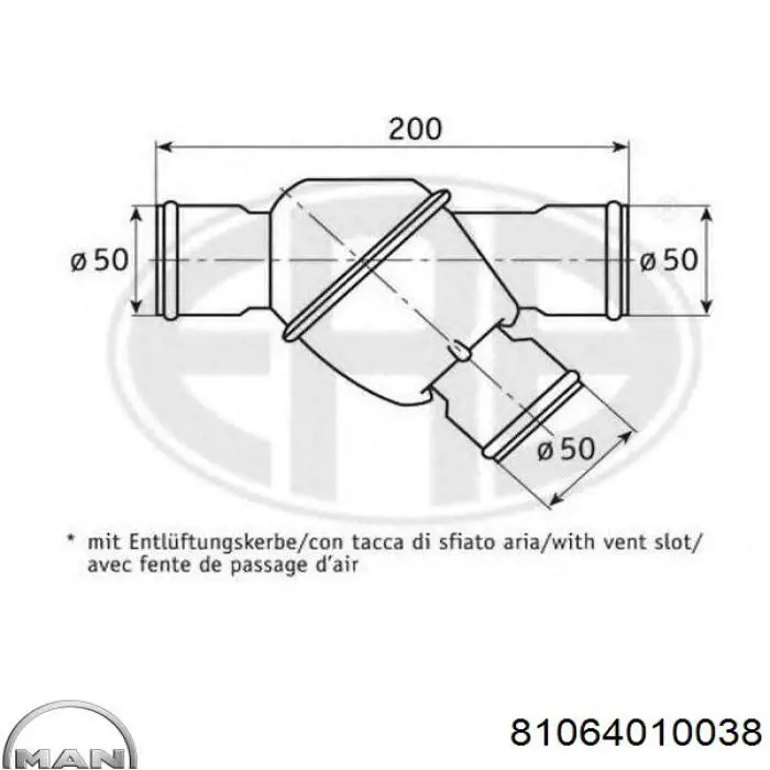 Comprar 81064010038 MAN Caja de termostato