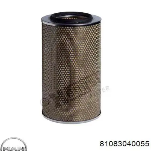 81083040055 MAN Filtro de aire de motor