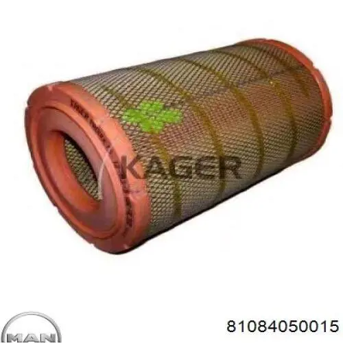 Filtro de aire 81084050015 MAN