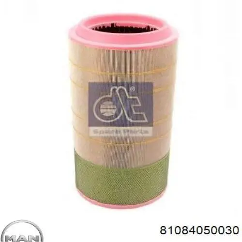 El filtro de aire MAN 81084050030 precio, desde 88,09 EUR