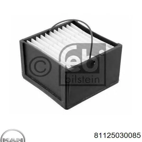 Filtro combustible MAN 81125030085 precio, desde 16,76 EUR