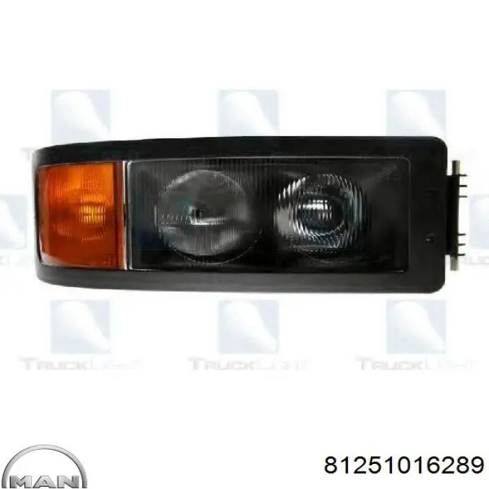 Faro izquierdo 81251016289 MAN