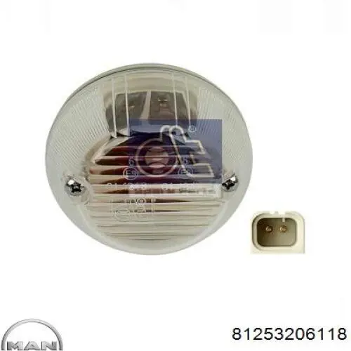 Luz intermitente MAN 81253206118 precio, desde 10,28 EUR