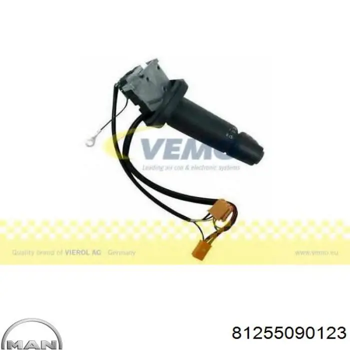 Conmutador izquierdo de la columna de dirección MAN 81255090123 precio, desde 82,42 EUR