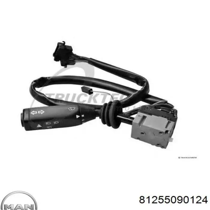 Conmutador izquierdo de la columna de dirección MAN 81255090124 precio, desde 80,47 EUR