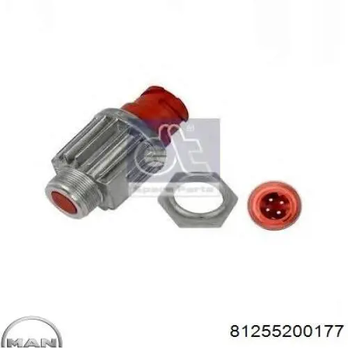 Sensor de inclinación de cabina 81255200177 MAN