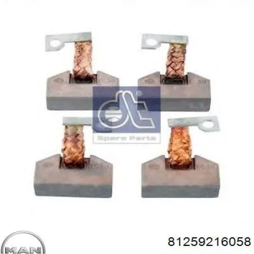 81259216058 MAN Escobilla motor de arranque