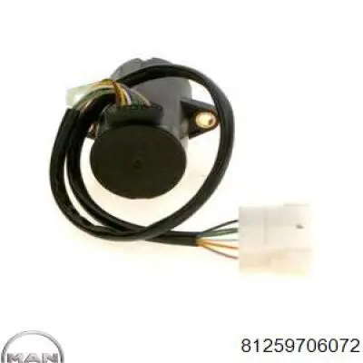 Sensor de posición del pedal del acelerador 81259706072 MAN