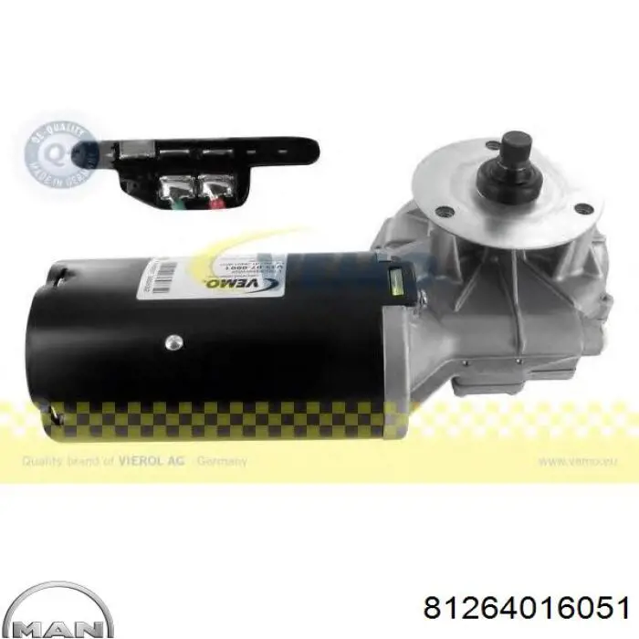 Motor limpiaparabrisas 81264016051 MAN