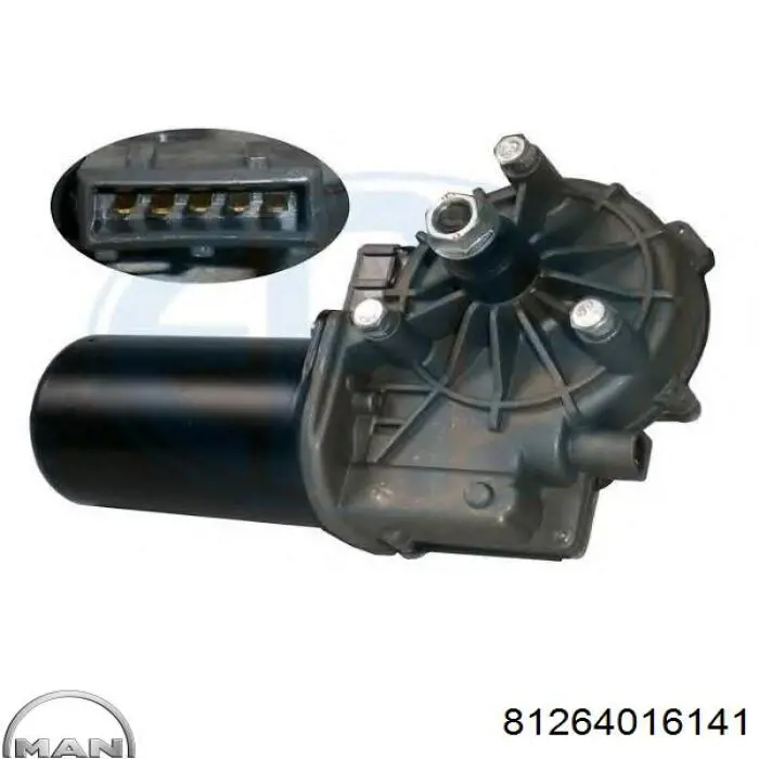 Motor del limpiaparabrisas MAN 81264016141 precio, desde 86,46 EUR