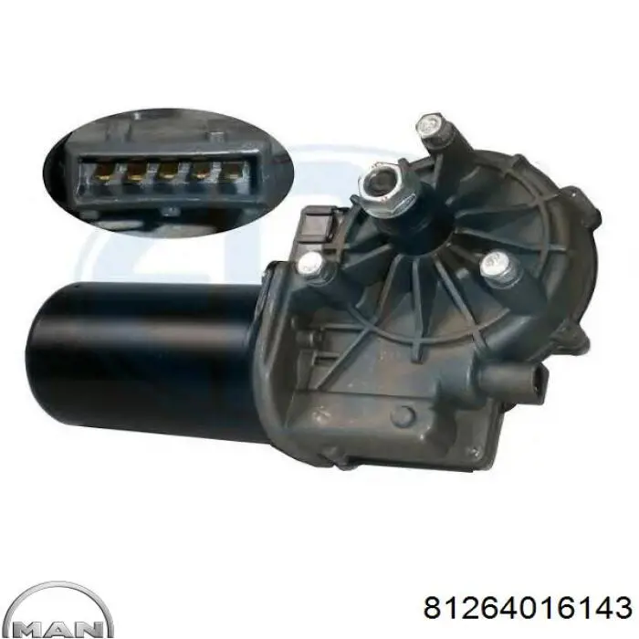 Motor del limpiaparabrisas MAN 81264016143 precio, desde 86,46 EUR