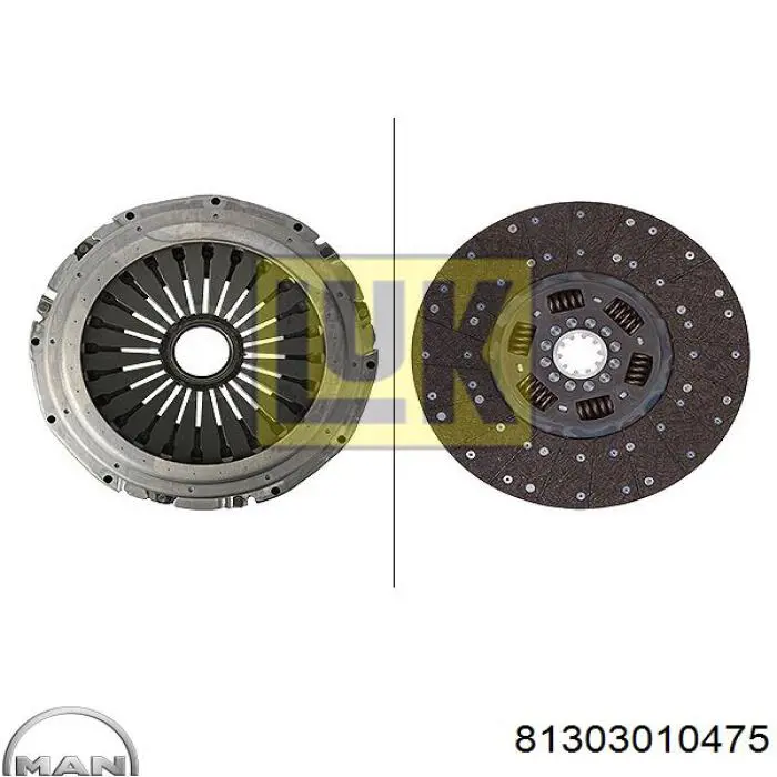 Comprar 81303010475 MAN Disco de embrague
