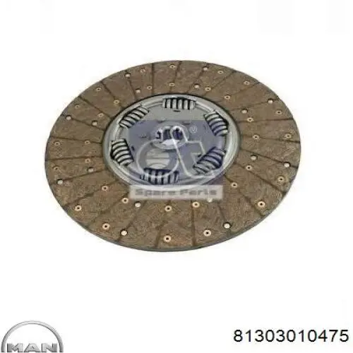 Disco de embrague MAN 81303010475 precio, desde 170,73 EUR