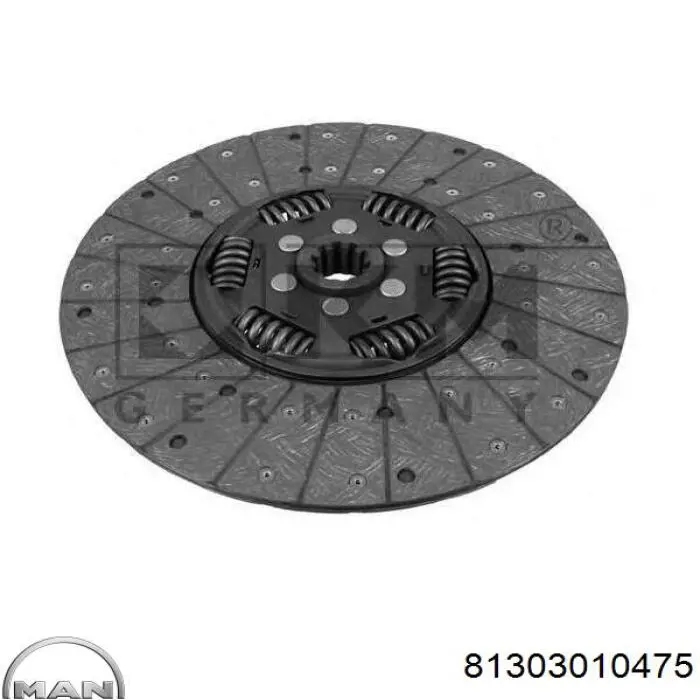 81303010475 MAN Disco de embrague