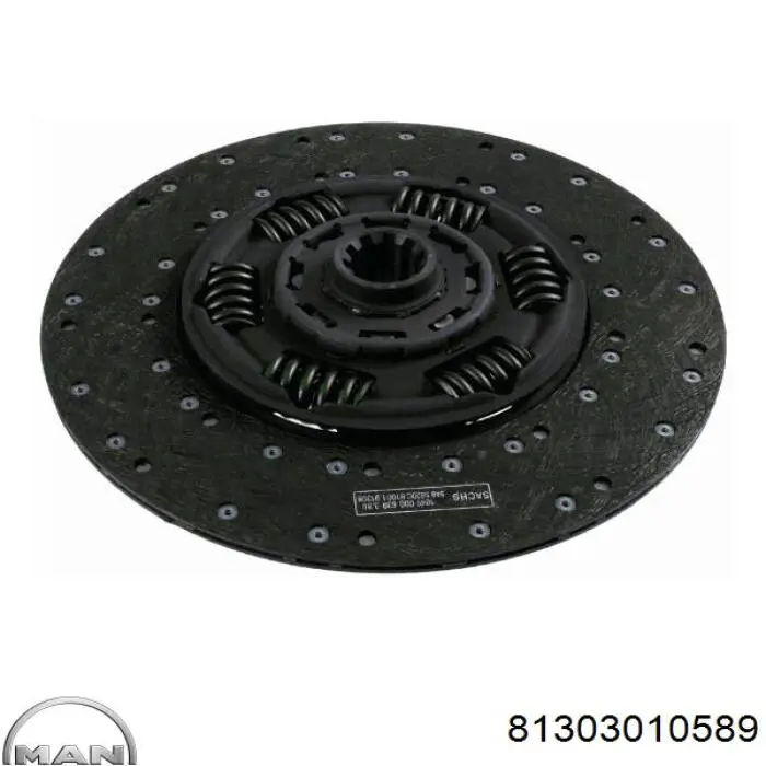 81303010589 MAN Disco de embrague