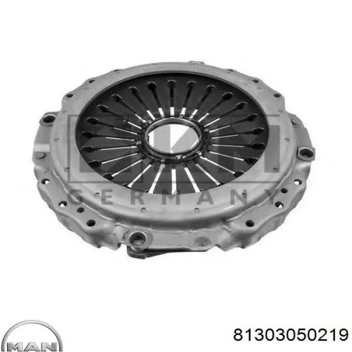 81303050219 MAN plato de presion del embrague funcion
