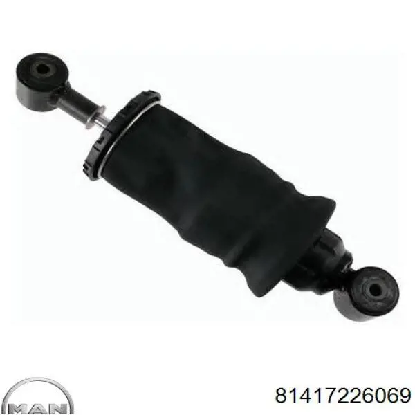 Amortiguador de cabina 9640060200 Wabco