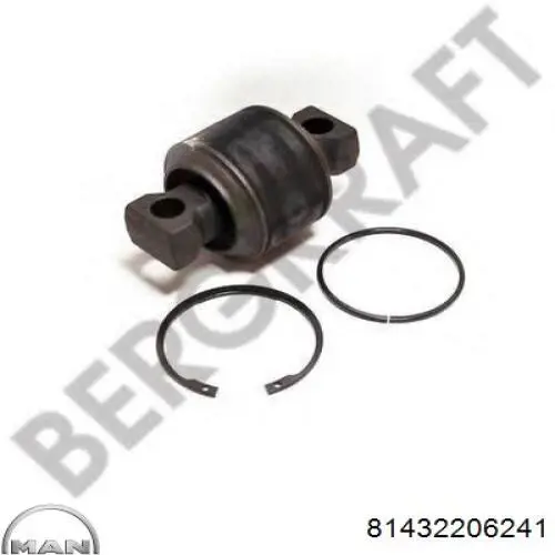 Buje de la barra reactiva trasero MAN 81432206241 precio, desde 31,31 EUR