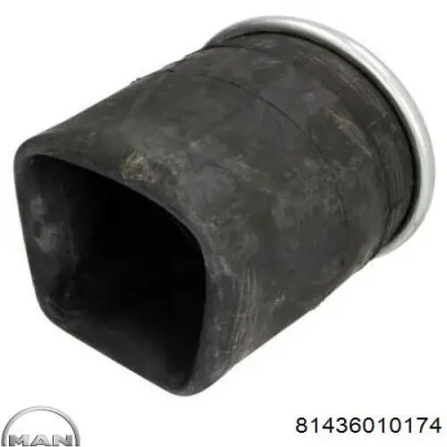 Bolsa de aire del eje trasero 81436010174 MAN